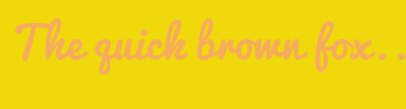 Image with Font Color F7AB5E and Background Color F0D90A